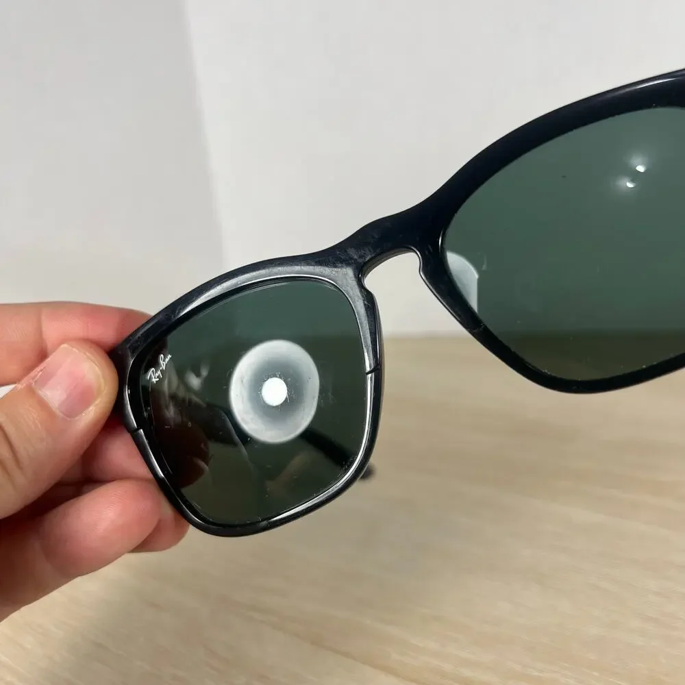 Ray-Ban RB4487-F Steve 6629/71 Sunglasses Polished Black 54-18-145 Italy